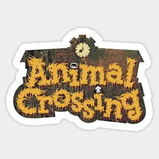 Brutal Crossing Sticker